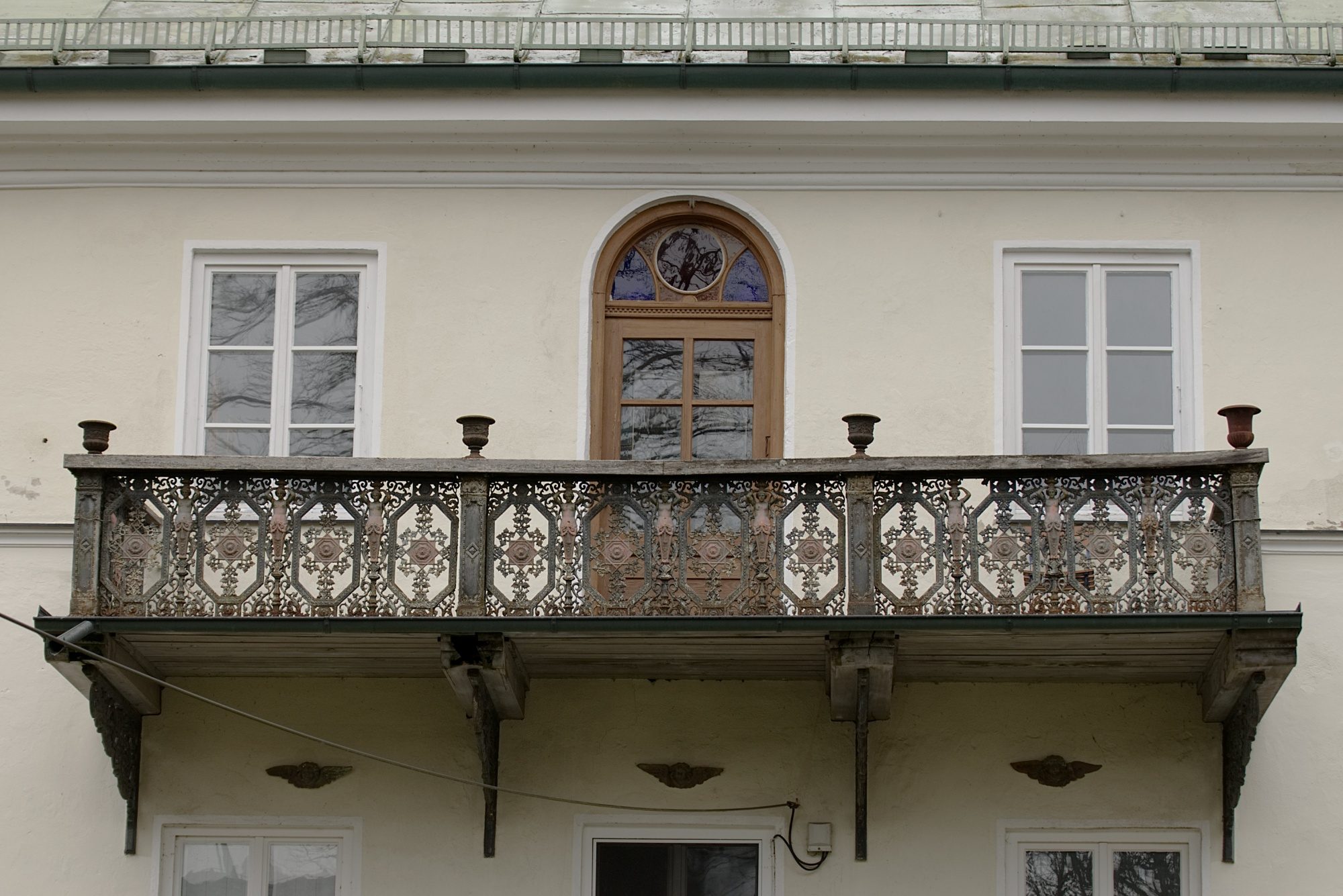 Balkon am Wirtschaftshaus
