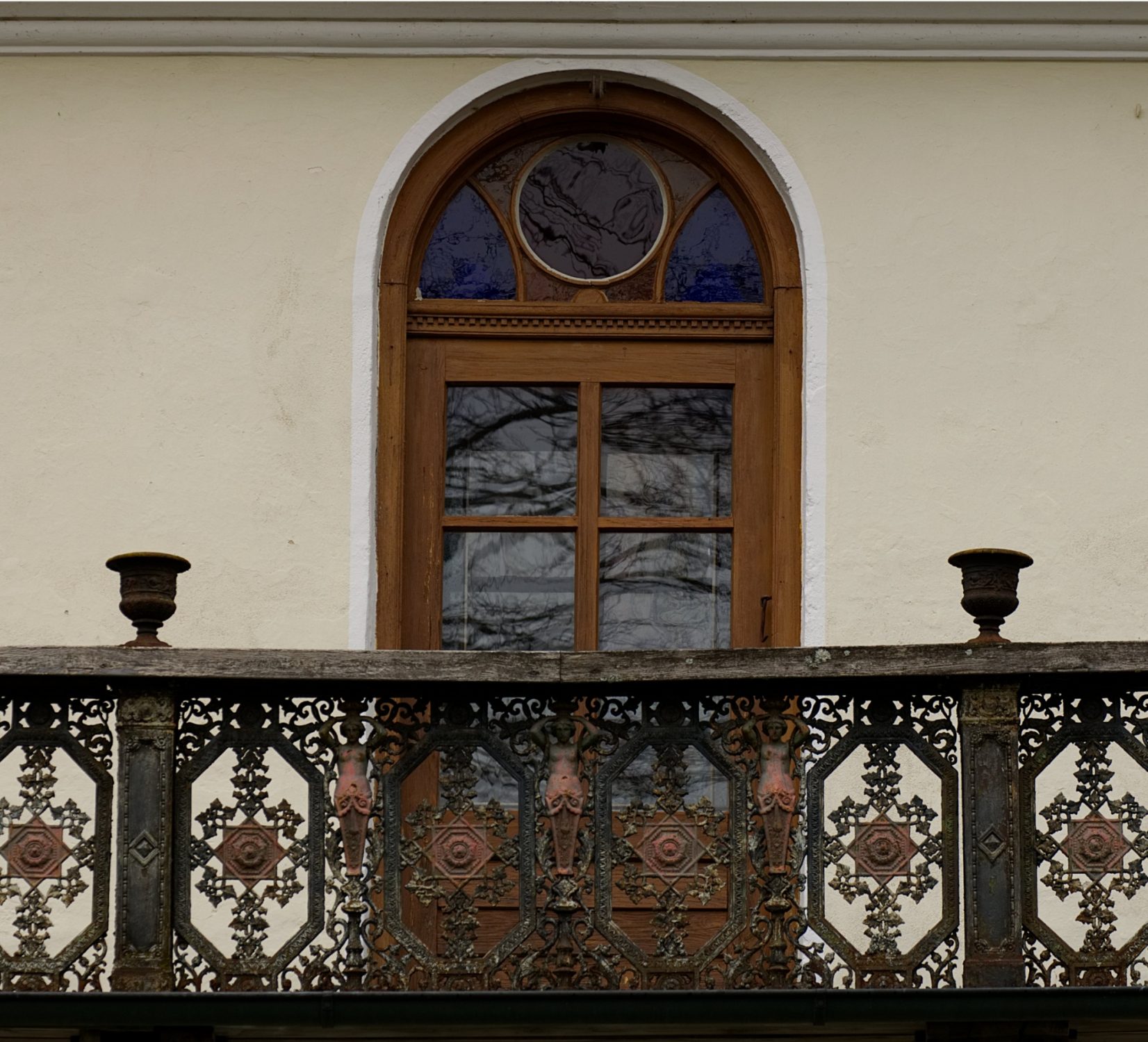 Balkon am Wirtschaftshaus - Detailansicht