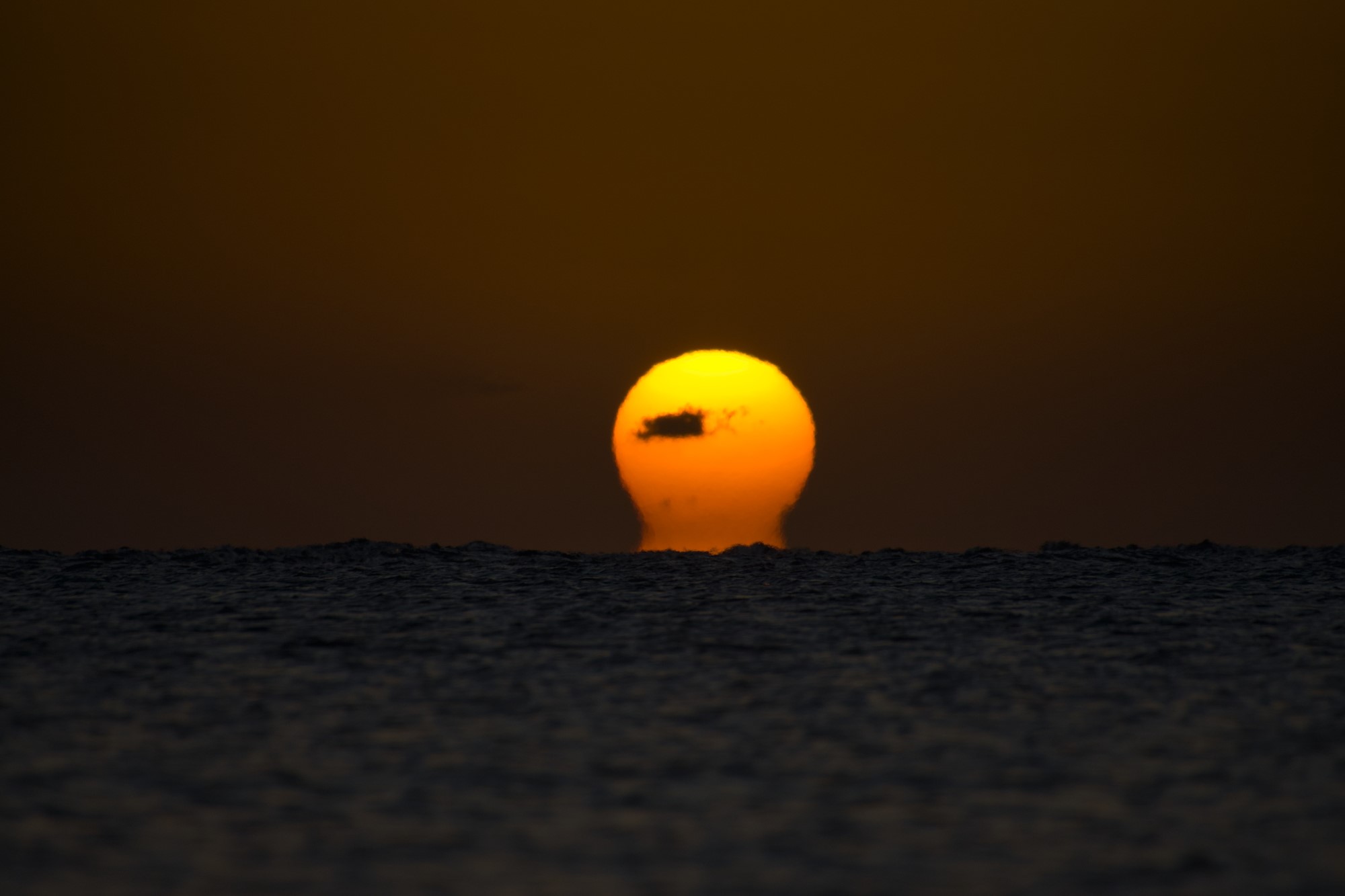Sonnenaufgang am Roten Meer