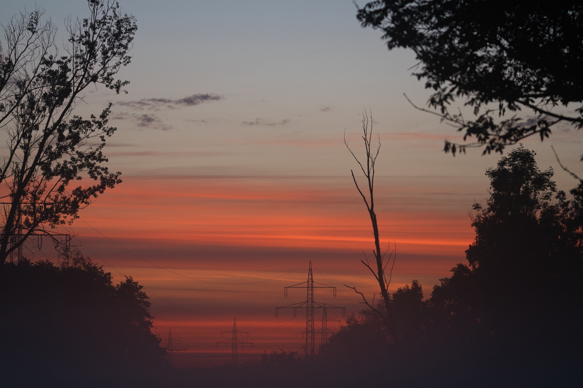 Sonnenaufgang in den Amperauen